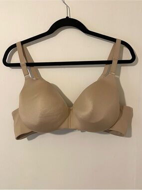 Cacique Backsmoother Lightly Lined Balconette Bra Nude Size 40D